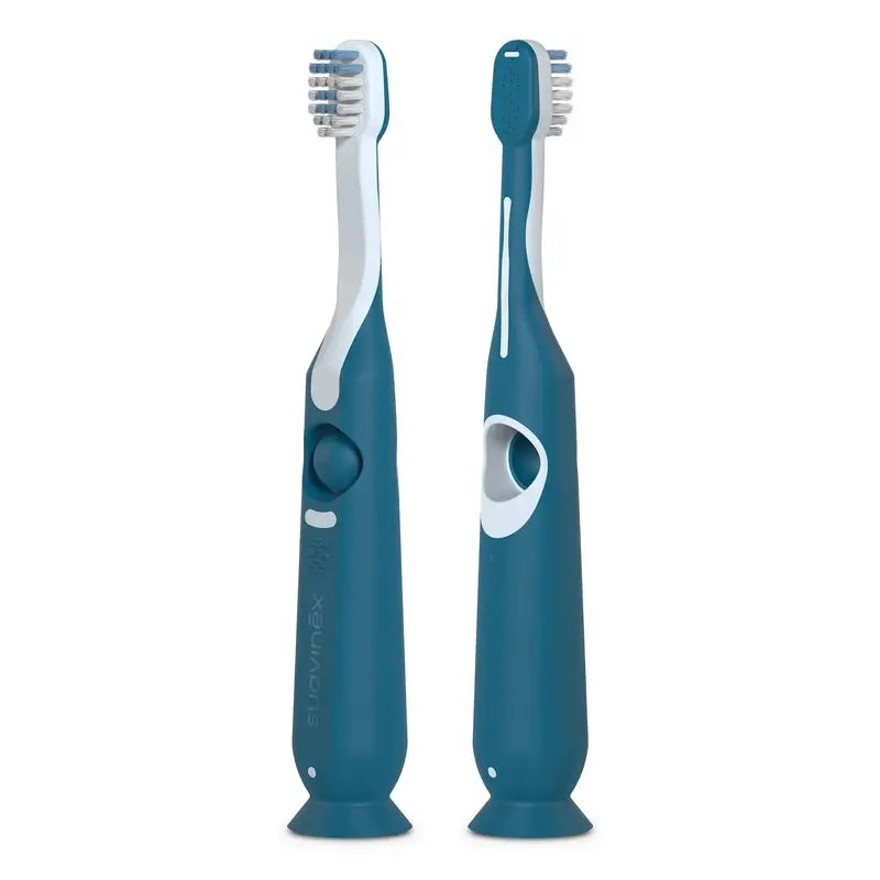 Brosse à dents Suavinex pour bébés de 2 à 6 ans, bleue