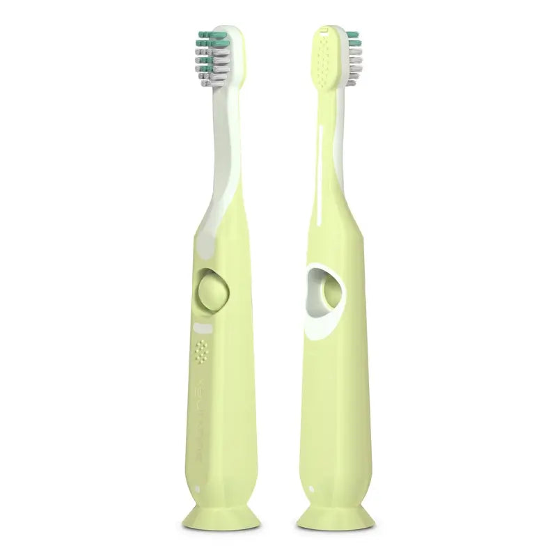 Brosse à dents Suavinex Brosse à dents pour bébés de 2 à 6 ans, verte
