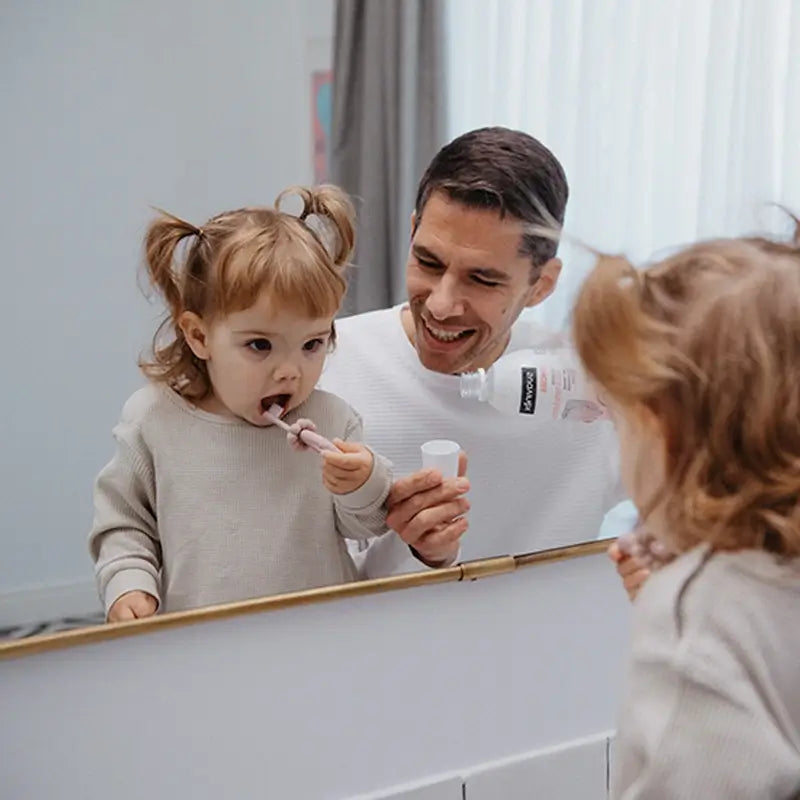Brosse à dents Suavinex pour bébés 0-2 ans, bleu