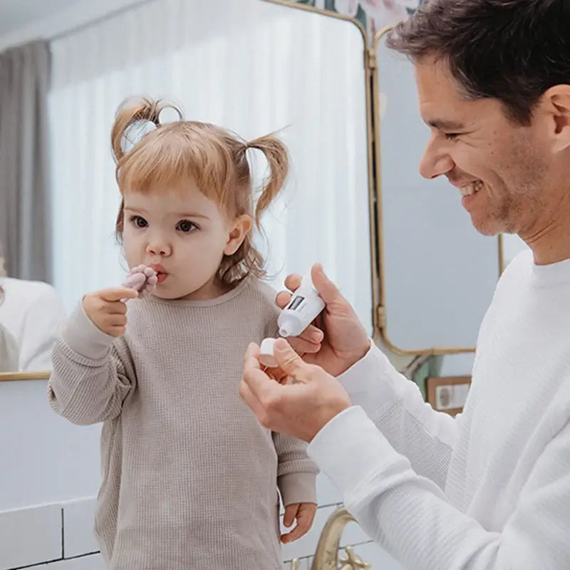 Brosse à dents Suavinex pour bébés 0-2 ans, bleu