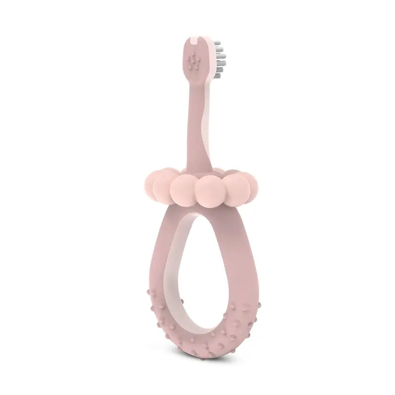 Brosse à dents Suavinex pour bébés 0-2 ans, rose
