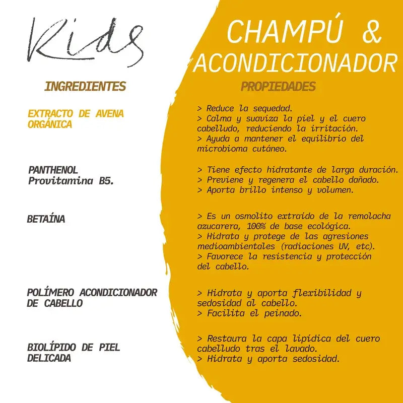 Suavinex Shampooing Conditionnant 3 à 10 ans, 300 Ml