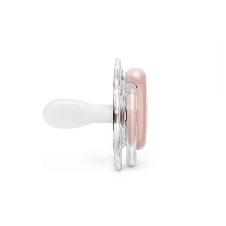 Suavinex Premium Sucette pour bébés 0-6 mois. Sucette avec tétine physiologique en silicone Sx Pro. Bonhomia, Rose