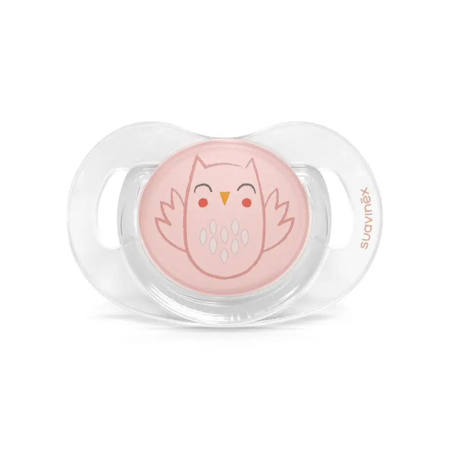 Suavinex Premium Soother For Babies 0-6 Months. Soother With Physiological Silicone Teat Sx Pro. Bonhomia, Pink