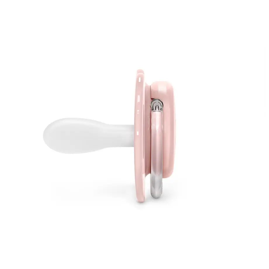 Suavinex Premium Sucette pour bébés de 6 à 18 mois. Sucette avec tétine physiologique en silicone Sx Pro. Bonhomia, Rose
