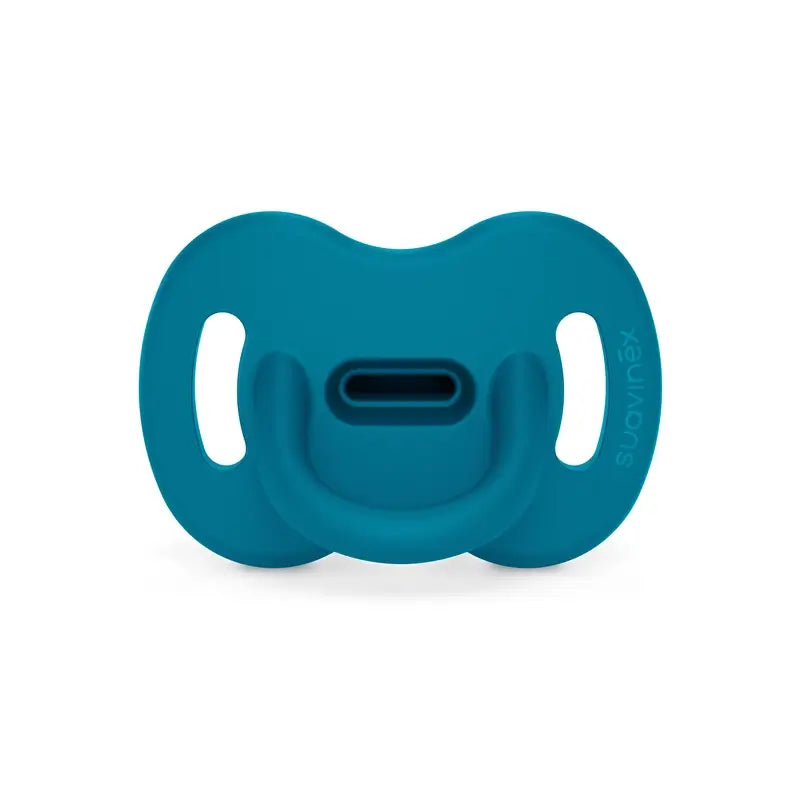 Suavinex Sucette en silicone Physiological Sx Pro, 0/6 mois, Deep Ocean