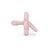 Suavinex Sucette All Silicone Soother Sx Pro, 0/6 mois, Butterfly Rosewater