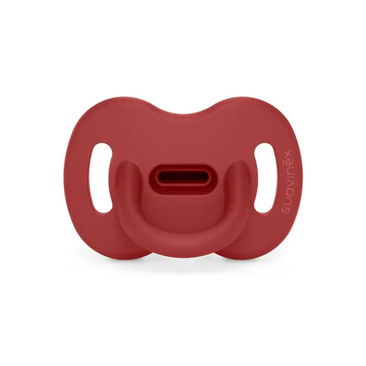 Suavinex Sucette Tout Silicone Physiologique Sx Pro, 6/18 Mois, Chili Pepper