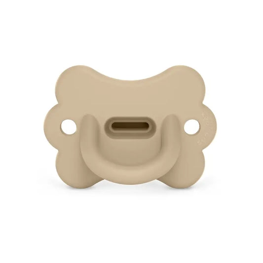 Suavinex Sucette All Silicone Soother Sx Pro, 6/18 mois, Irish Cream Butterfly