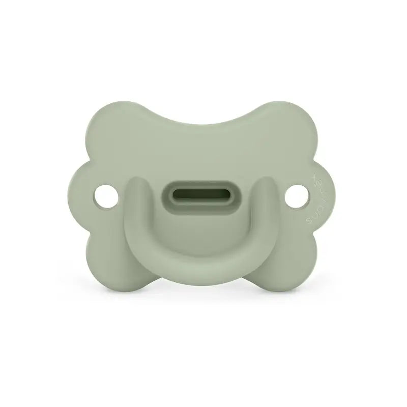 Suavinex Sucette All Sucette en silicone Sx Pro, 6/18 mois, Butterfly Lake Green
