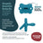 Suavinex Sucette All Sucette en silicone Sx Pro, 6/18 mois, Butterfly Lake Green