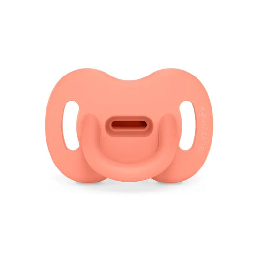 Suavinex Sucette All Silicone Sx Pro, 6/18 mois, Peach Pink