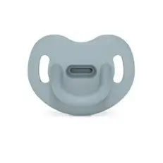 Suavinex Pacifier All Silicone, For Babies 0/6 Months, Pacifier With Anatomical Teat Sx Pro, Colour Essence, Blue