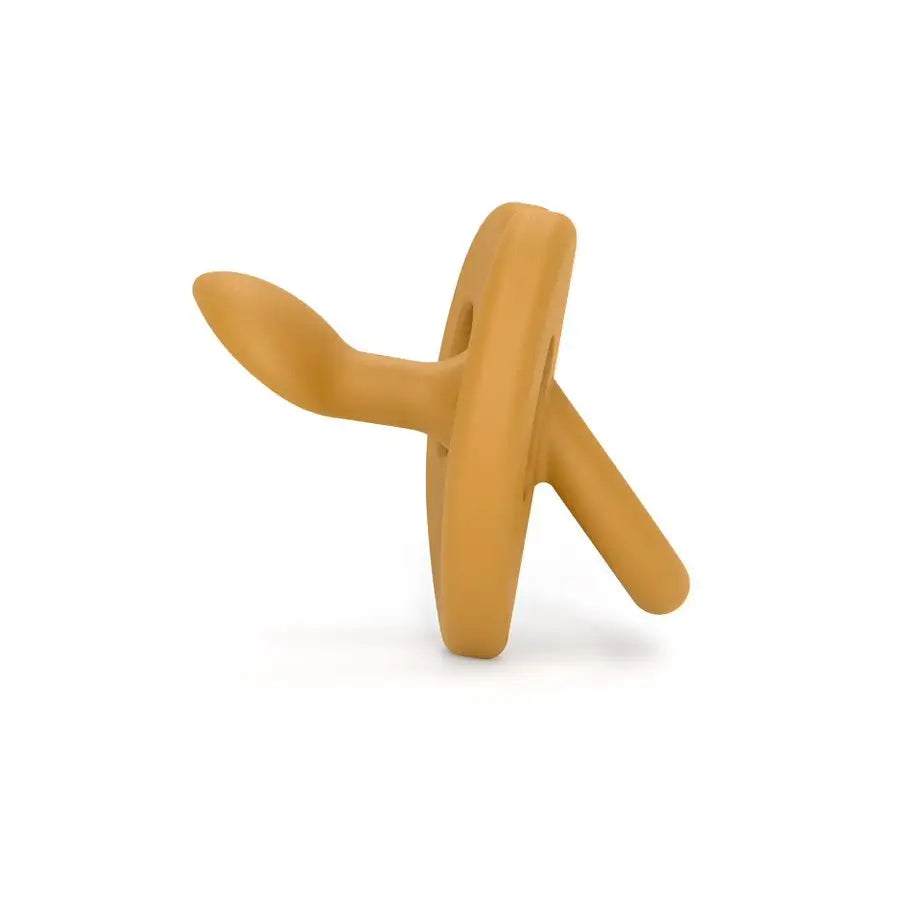 Suavinex Sucette en silicone, pour les bébés de 6 à 18 mois, moutarde