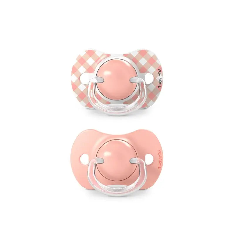 Suavinex Sucettes Sx Pro Teat 0/6 Mois Wild&Free Pink, 2 unités