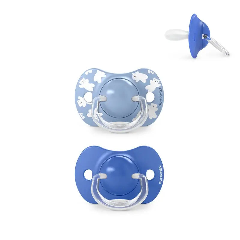 Suavinex Sucettes Sx Pro Teat 6/18 Mois Wild&Free Blue, 2 unités