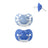 Suavinex Sucettes Sx Pro Teat 6/18 Mois Wild&Free Blue, 2 unités