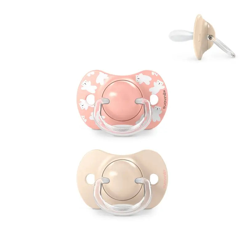 Suavinex Sucettes Sx Pro Teat 6/18 Mois Wild&Free Pink, 2 unités
