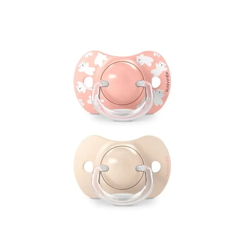Suavinex Sucettes Sx Pro Teat 6/18 Mois Wild&Free Pink, 2 unités