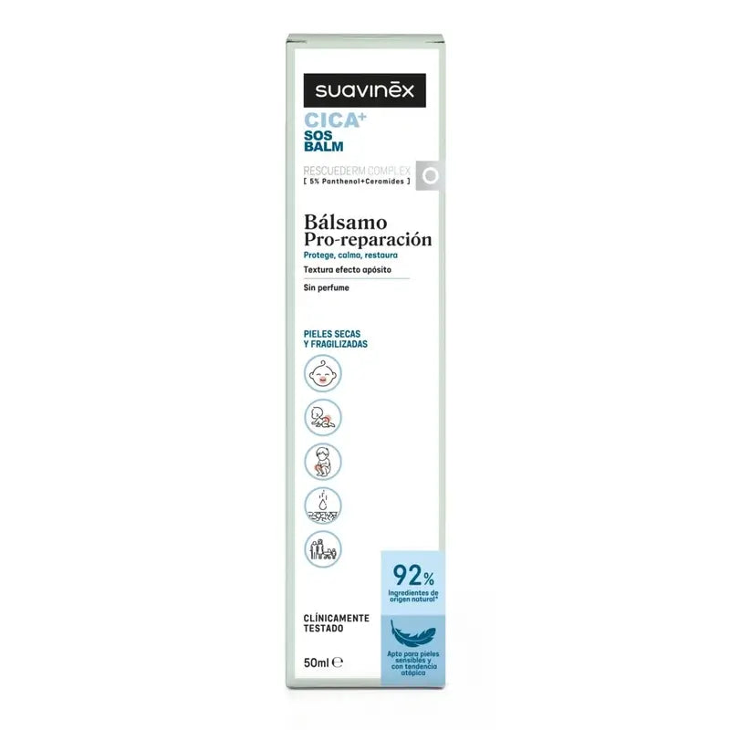 Suavinex Cica Baume pro-réparateur 50 ml +0M