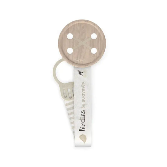 Suavinex Dummy Tape +0 Mois Birdies Beige