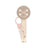 Suavinex Attache sucette +0 mois Rose Wild&Free