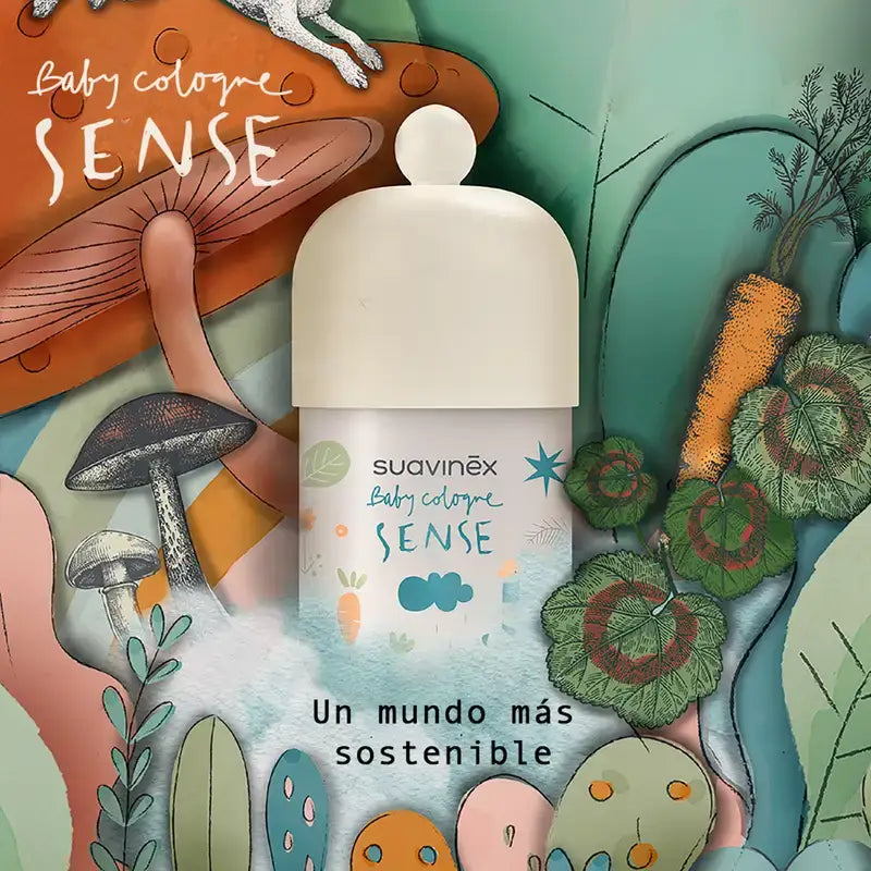Suavinex Baby Cologne Sense, eau parfumée sans alcool, 100 ml