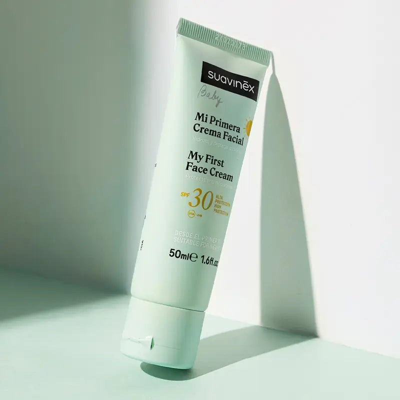 Suavinex Facial Cream For Babies, With Sun Protection Spf30. 50 Ml