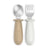 Couverts d'apprentissage Suavinex en acier inoxydable, +6 mois, Beige
