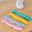 Suavinex Cuillère en Silicone pour Bébé +4 Mois, Couleur Rose
