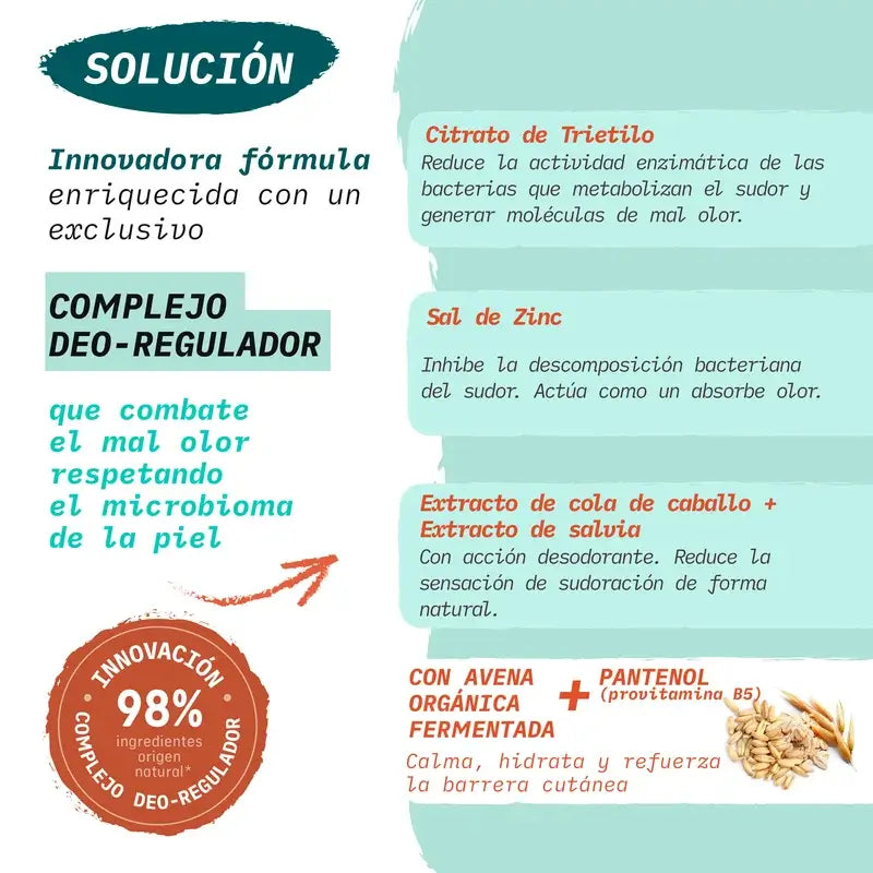 Suavinex Déodorant pour enfants, +8 ans, 50 Ml