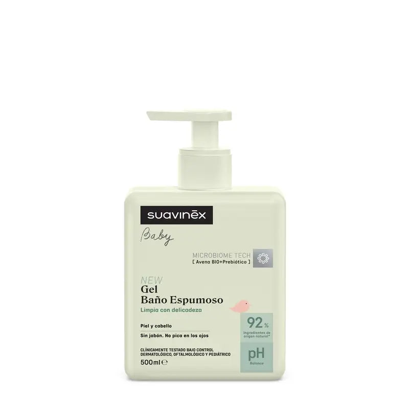 Suavinex Baby Gel de bain moussant, 500 Ml
