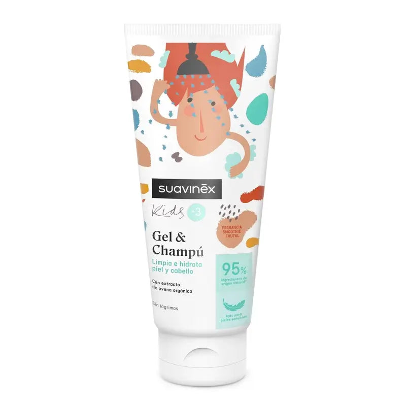 Suavinex Gel-Shampooing 3 à 10 ans, 200 Ml