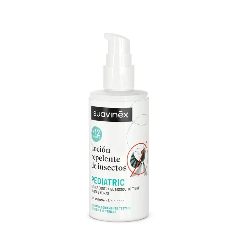 Suavinex Lotion anti-moustiques, +12 mois, 100 Ml