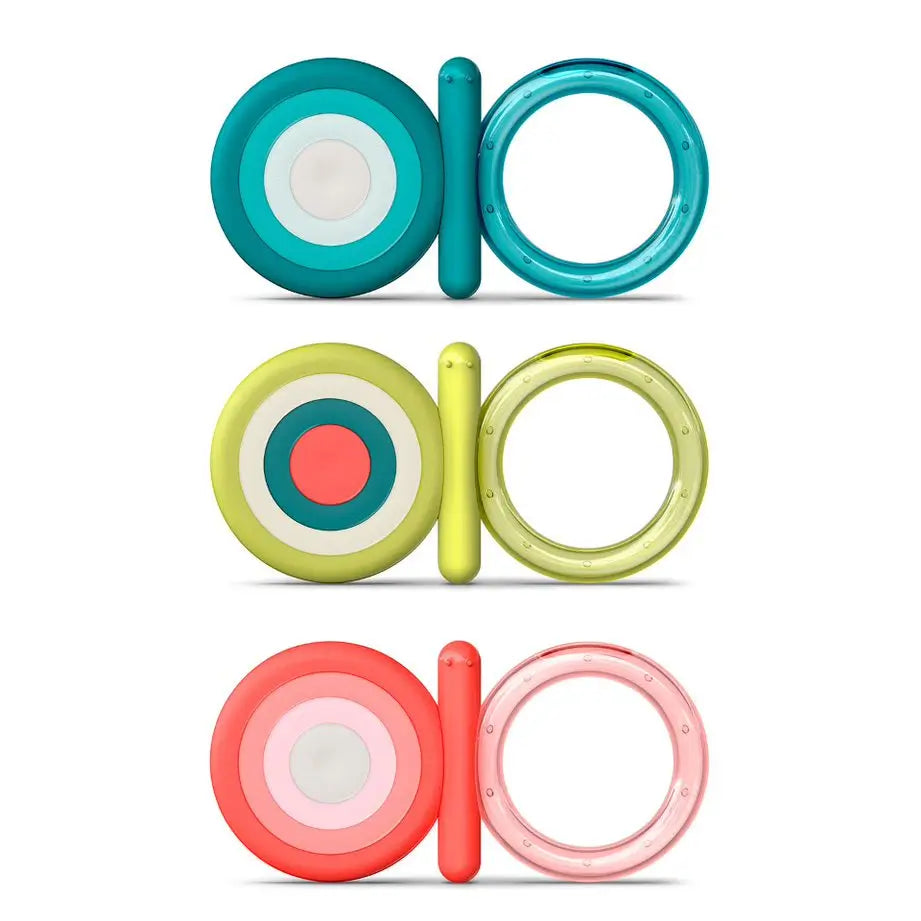 Suavinex Silicone Teether +4 Months, Cooling, Blue