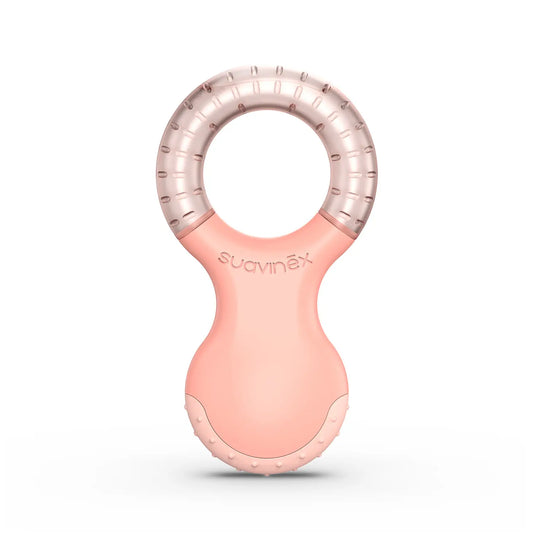 Suavinex Teething Teether Cooling +4 Months, Colour Pink