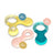 Suavinex anneau de dentition en caoutchouc +0 mois, jaune