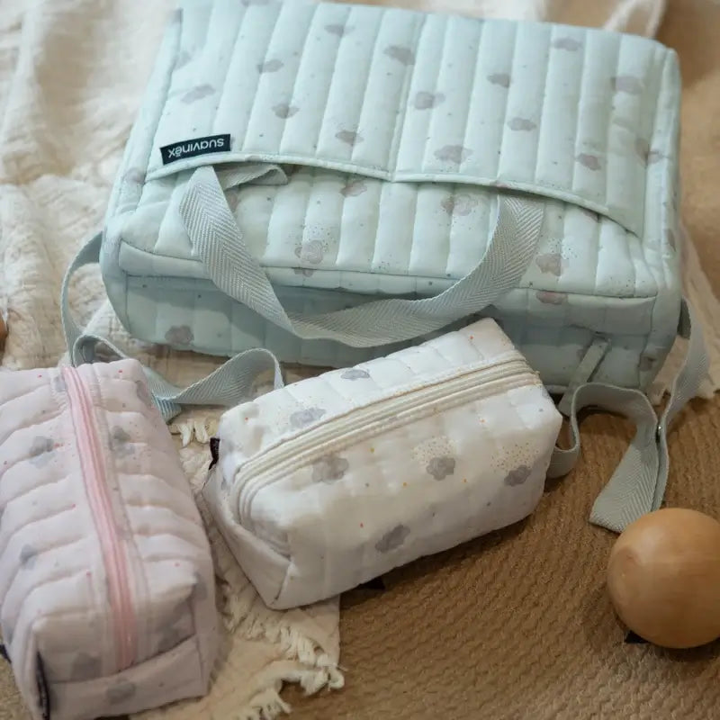 Suavinex Baby Toilet Bag Travel Cloth, Beige