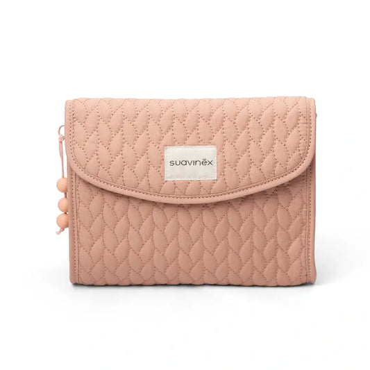 Suavinex Trousse de toilette pour nouveau-né Rose, Tissu