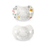Suavinex Pack Of 2 Pacifiers Grey With Physiological Silicone Teat Sx Pro, 0-6 Months, 2 units