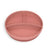 Suavinex Silicone Plate With Suction Cup And Divisions, +6 Months, Pink