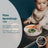 Suavinex Assiette en silicone avec ventouse et divisions, +6 mois, vert