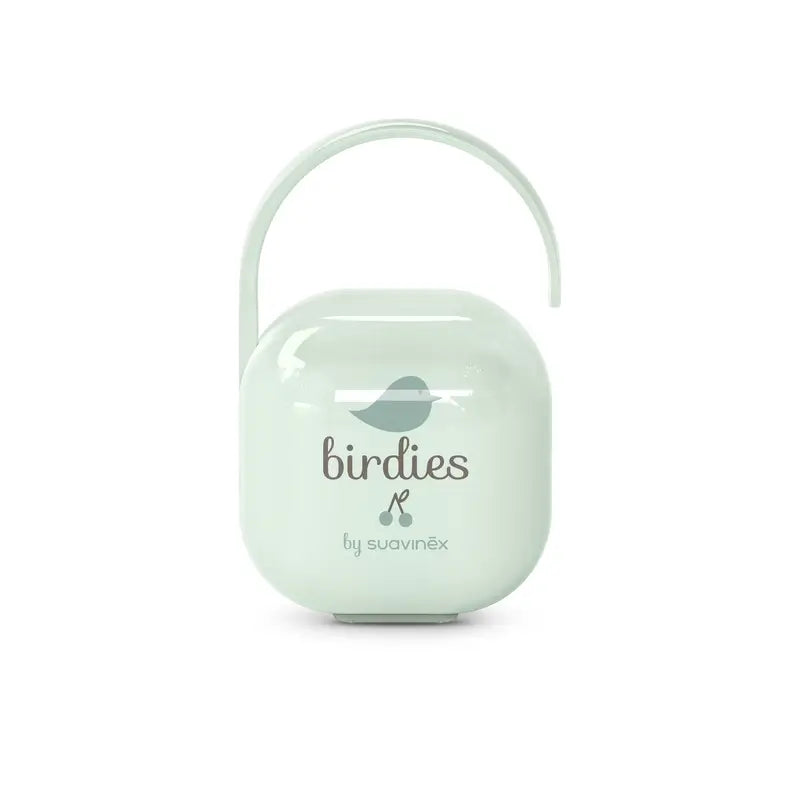 Suavinex Porte-tétine +0 Mois Birdies Vert