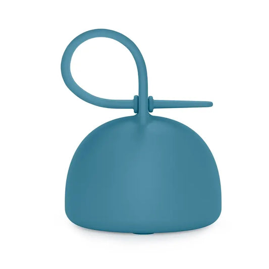 Suavinex Porte-sucette en silicone avec poignée, +0 mois, Deep Ocean