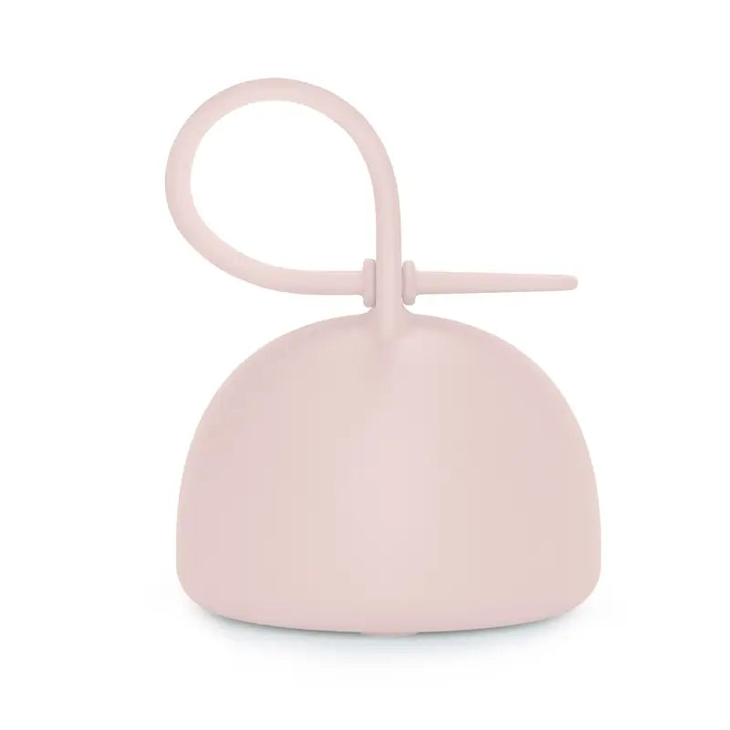 Suavinex Porte sucette en silicone avec poignée, +0 mois, eau de rose