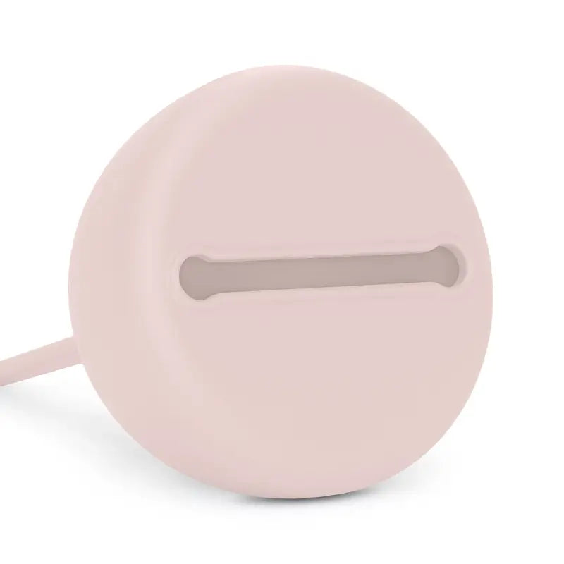 Suavinex Porte sucette en silicone avec poignée, +0 mois, eau de rose