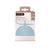 Support de sucette Suavinex pour bébé. Étui souple en silicone pour sucette. 2 sucettes. +0 Mois. Couleur Essence, Bleu