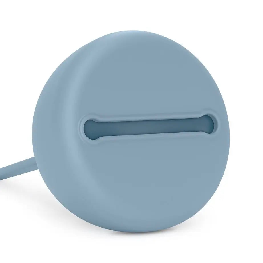 Support de sucette Suavinex pour bébé. Étui souple en silicone pour sucette. 2 sucettes. +0 Mois. Couleur Essence, Bleu