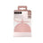 Support de sucette Suavinex pour bébé. Étui souple en silicone pour sucette. 2 sucettes. +0 Mois. Essence de couleur, Nude