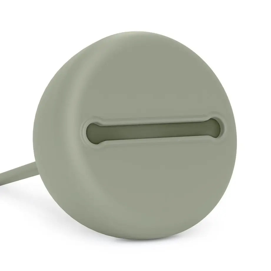 Support de sucette Suavinex pour bébé. Etui souple en silicone pour sucette. 2 sucettes. +0 Mois. Couleur Essence, Vert
